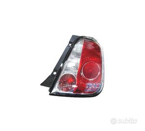 FANALE DESTRO PER FIAT 500 07-14 CERCHIO NERO