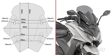 Parabrezza GIVI D6110S specifico KYMCO AK 550 bass