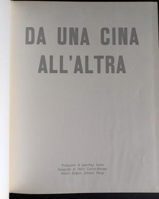 BRESSON. DA UNA CINA ALL’ALTRA libro fotografico