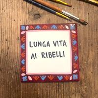 Piastrella decorativa dipinta a mano fine art