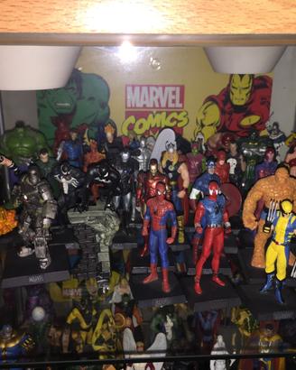 Collezione statuette in piombo MARVEL fabbri eagle