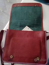 Tracolla uomo vintage per laptop.