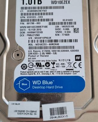 Western Digital 691790-003 1 TB 7.2K 305 SATA Hard