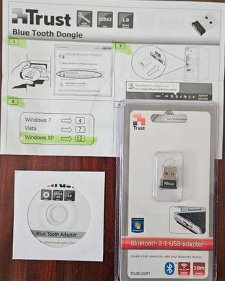 BLUETOOTH ADAPTER TRUST CHIAVETTA (DONGLE)