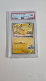 Carta Pikachu PSA 9 Japan Illustration Contest 242