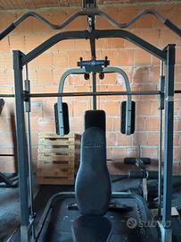 Stazione multifunzione +panca powertech