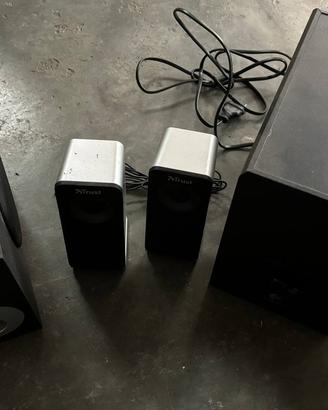 IMPIANTO STEREO CON SUBWOOFER