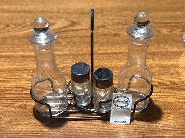 Set condimento in argento