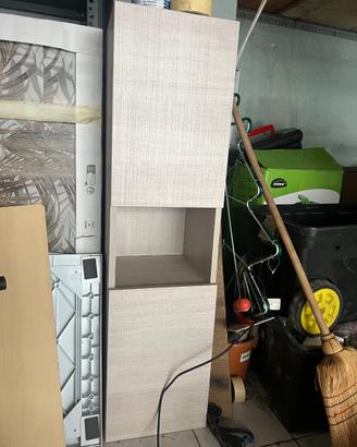 Mobiletto moderno nuovo – legno chiaro, bagno/ripo