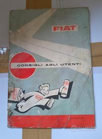 Manuale Consigli agli Utenti per Fiat, 21ª ed 1966