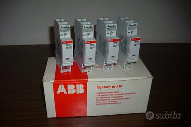 MATERIALE ELETTRICO- CONTATTORE MODULARE ABB