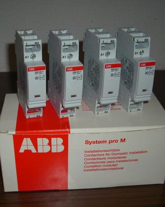 MATERIALE ELETTRICO- CONTATTORE MODULARE ABB