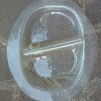 Piatto/vassoio da portata in vetro