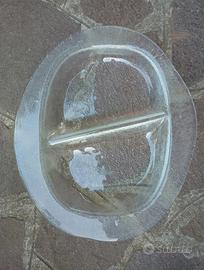 Piatto/vassoio da portata in vetro