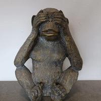 Scimmia "Non vedo" soprammobile