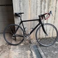Bici da corsa in carbonio taglia M shimano Durace
