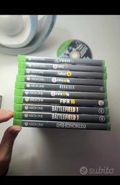 11 giochi xbox tutto il pacco a 23€