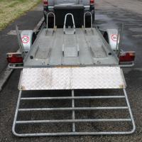 Rimorchio/carrello porta moto