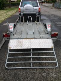 Rimorchio/carrello porta moto