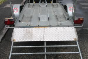 Rimorchio/carrello porta moto