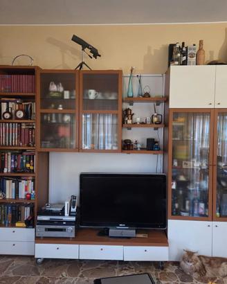 Soggiorno Completo -Libreria Modulare EMMELUNGA –