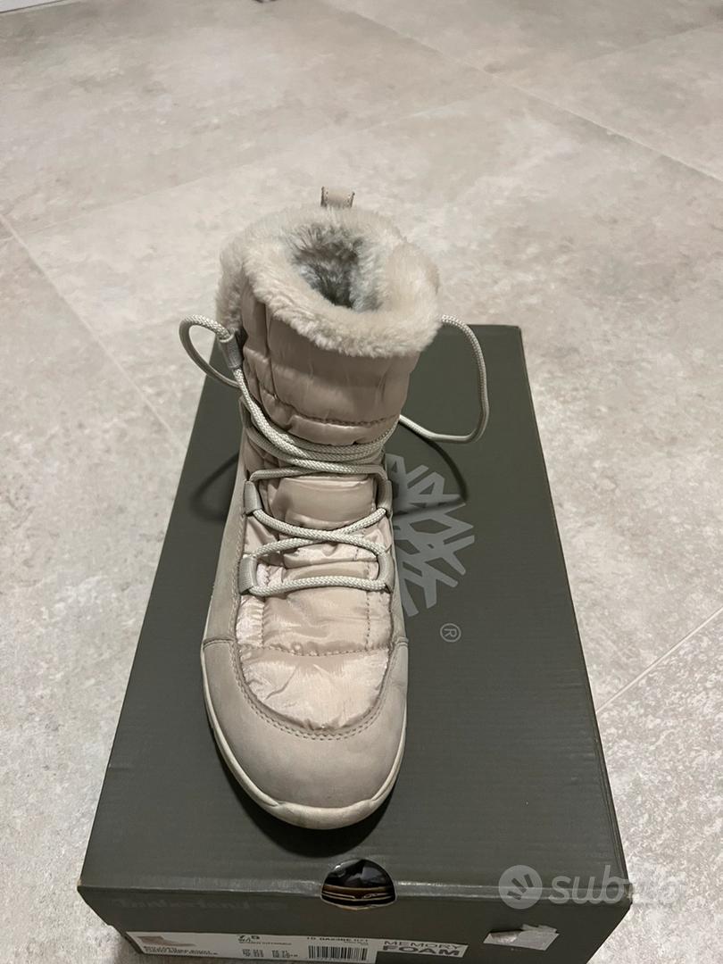 Scarponcini Timberland da donna bianchi num. 38 5 Abbigliamento e Accessori In vendita a Rovigo
