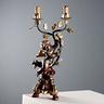 candelabro-in-legno-intagliato-dorato-e-laccato