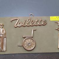 Cartelli bagno uomo donna Wc