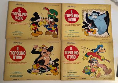 Il topolino d’oro nn. XVIII-XXI ristampe 1970