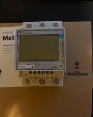 Energy Meter Trifase EM340 Carlo Gavazzi x Wallbox