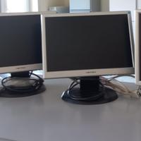 SET MONITOR PC: 3 HANNS.G HW173D / 1 ACER AL1716