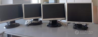 SET MONITOR PC: 3 HANNS.G HW173D / 1 ACER AL1716