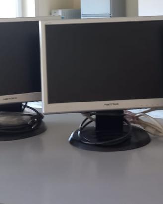 SET MONITOR PC: 3 HANNS.G HW173D / 1 ACER AL1716