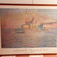 Monet Incorniciato misure 95 x 74cm