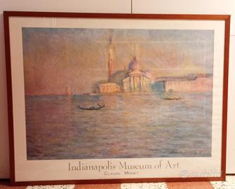 Monet Incorniciato misure 95 x 74cm