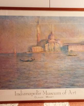 Monet Incorniciato misure 95 x 74cm