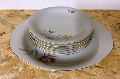 Servizio da dolce in ceramica