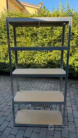 Scaffale alta portata 875kg - 180x90x40 cm - 5 rip