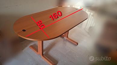 tavolo trasformabile in consolle