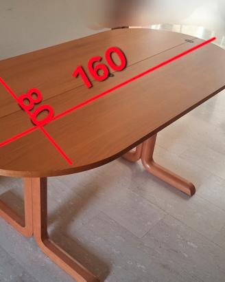 tavolo trasformabile in consolle