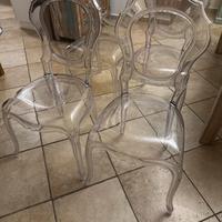 4 Sedie belle epoque