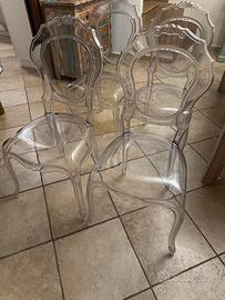 4 Sedie belle epoque