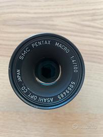 Pentax smc 100 mm f4 MACRO
