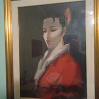 tela "Gitana" pittore Voltolina