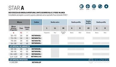 Box doccia ad angolo Novellini