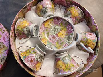 tazzine da caffè  collection des fleurs vintage