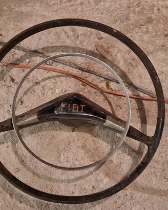 VOLANTE COMPLETO Cm 43 ORIGINALE FIAT 2300 BERLINA