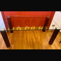 Tavolo in cristallò temperato più 4 sedie