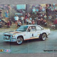 poster Autosprint Rally opel ascona 400