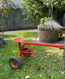 Carrello Trasferimento Motocoltivatore con freno